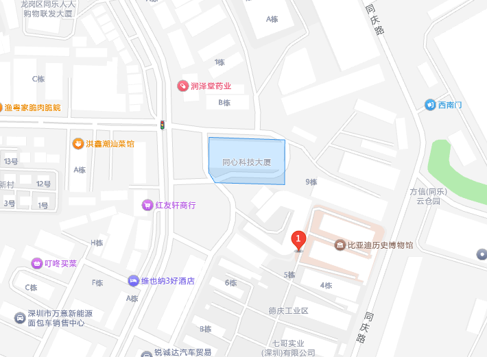 BOP 办公室位置地图